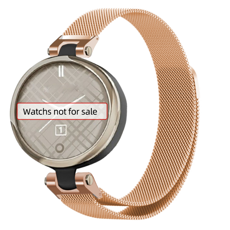 Mesh Strap Metal - Para GARMIN Lily: Adaptador, Pulseira de