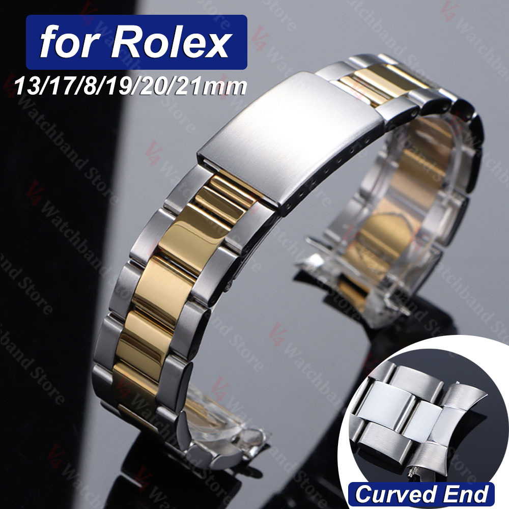 Rolex Watch Datejust - Pulseira de relógio luxuosa com extremidade