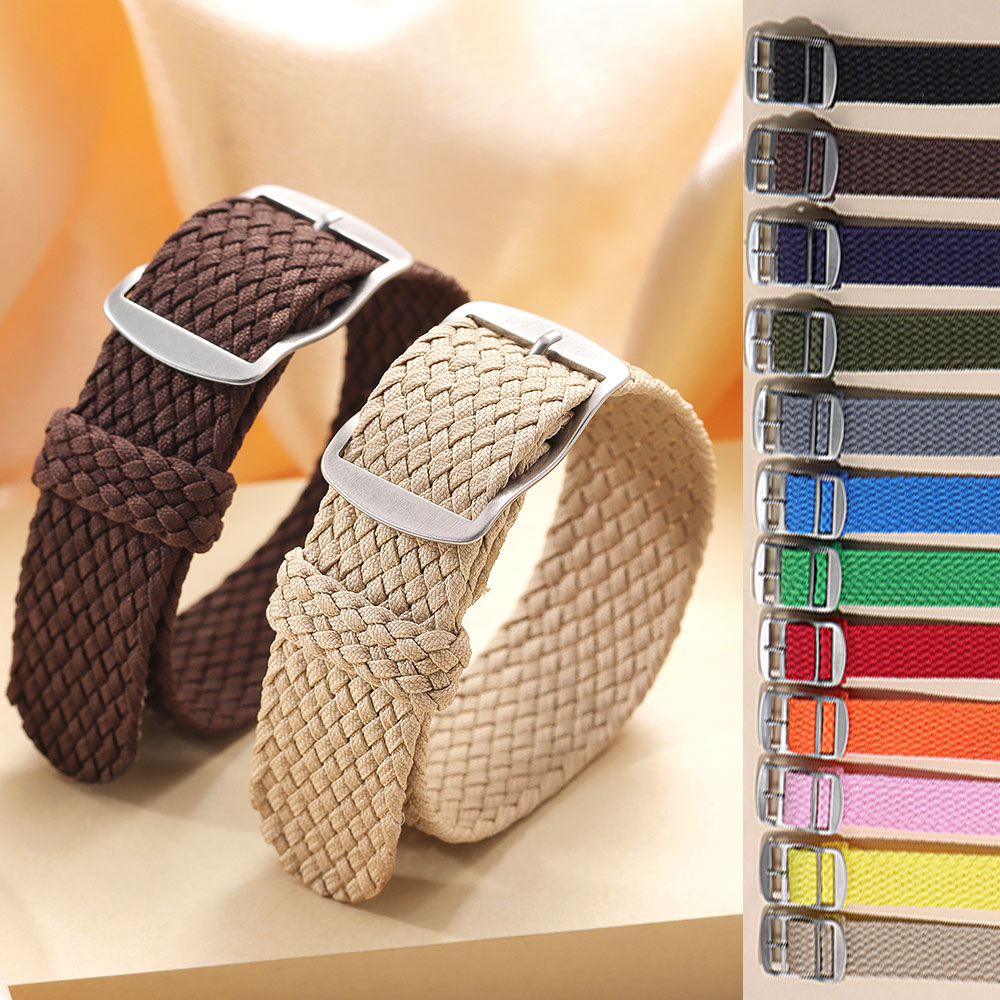 Perlon Strap Woven - Pulseira de Relógio em Lona de