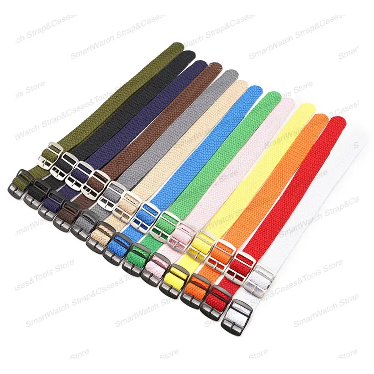 14mm 16mm 18mm 20mm 22mm Perlo - Perlon Strap Woven avaliação e preço