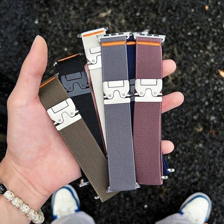 Pulseira de paraquedas de nylo - Parachute Strap Elastic avaliação e preço