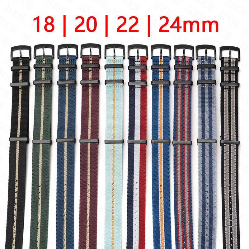 Pulseira de nylon tecido 18mm  - Canvas Strap Watch avaliação e preço