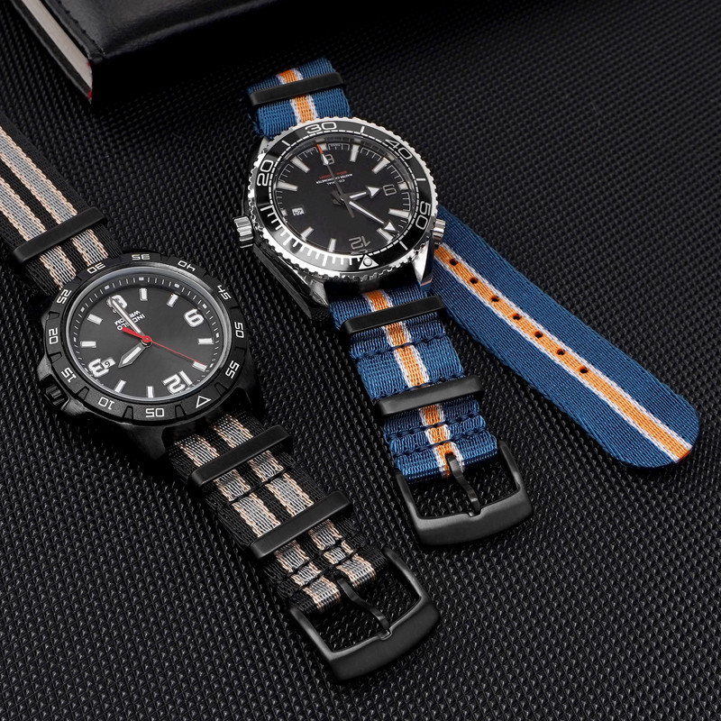 Pulseira de nylon tecido 18mm  - Canvas Strap Watch avaliação e preço