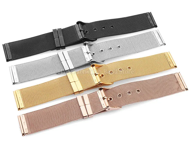 Pulseira de aço ultrafina mila - Mesh Strap Metal avaliação e preço