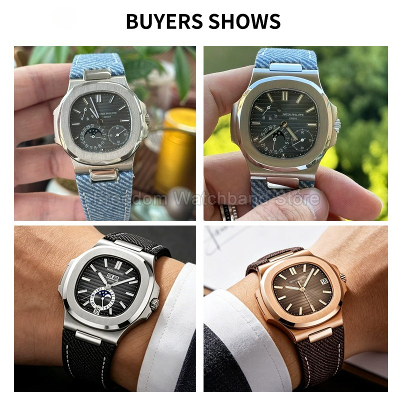 Pulseira de Substituição 25x13 - Patek Philippe Watch Nautilus avaliação e preço