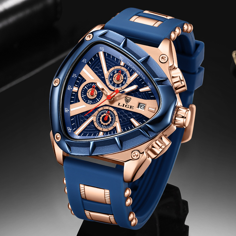 LIGE-Relógio de pulso masculin - Rolex Watch Datejust avaliação e preço