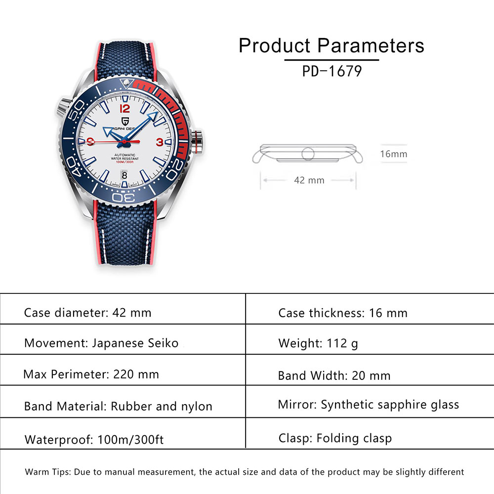 Relógio Masculino PAGANI DESIG - Seiko Watch Presage avaliação e preço