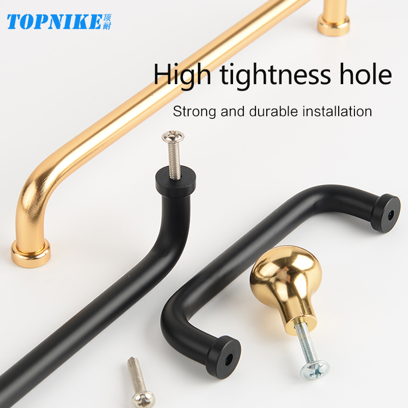 Puxadores de armário pretos mo - Curved Spring Bar avaliação e preço