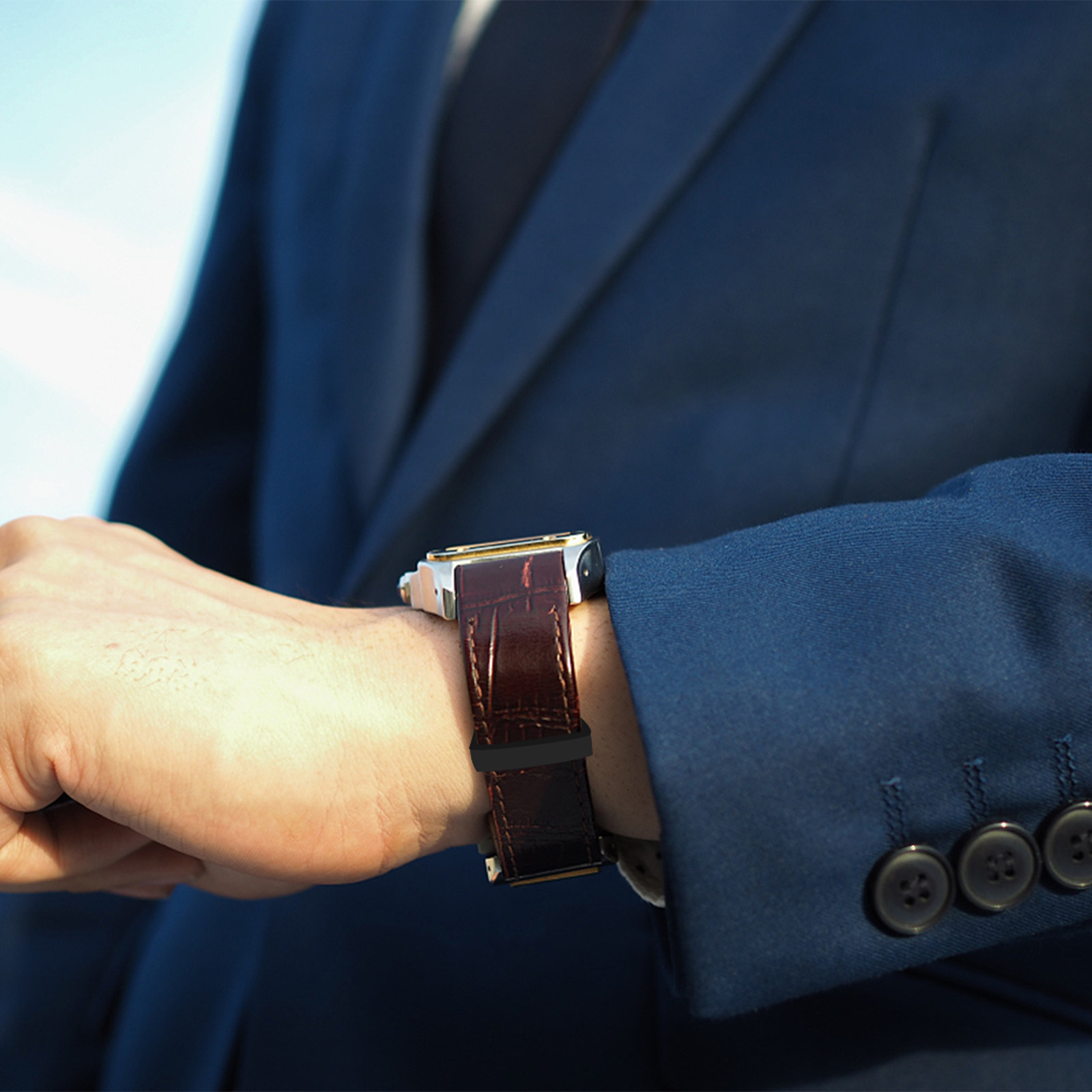 2 Peças de Pulseira de Silicon - Silicone Watch Band 22Mm avaliação e preço