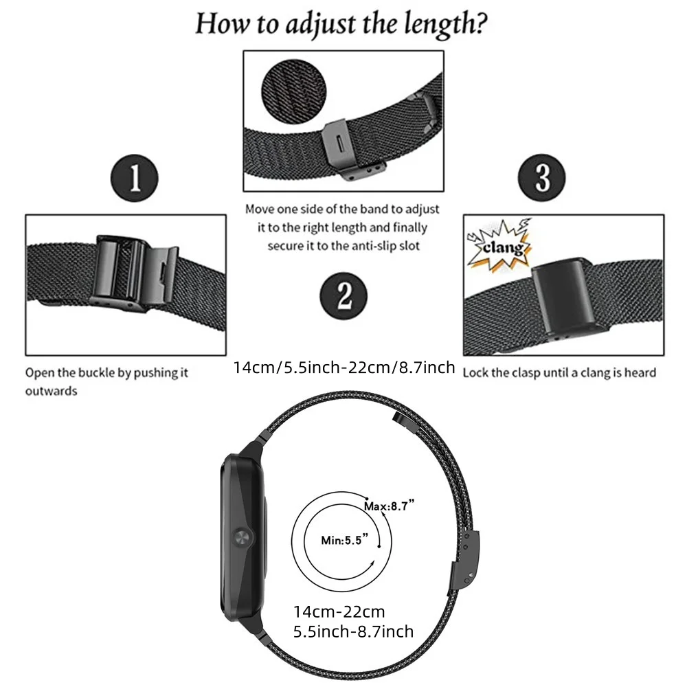 Pulseiras de metal para Xiaomi - Mesh Strap Metal avaliação e preço