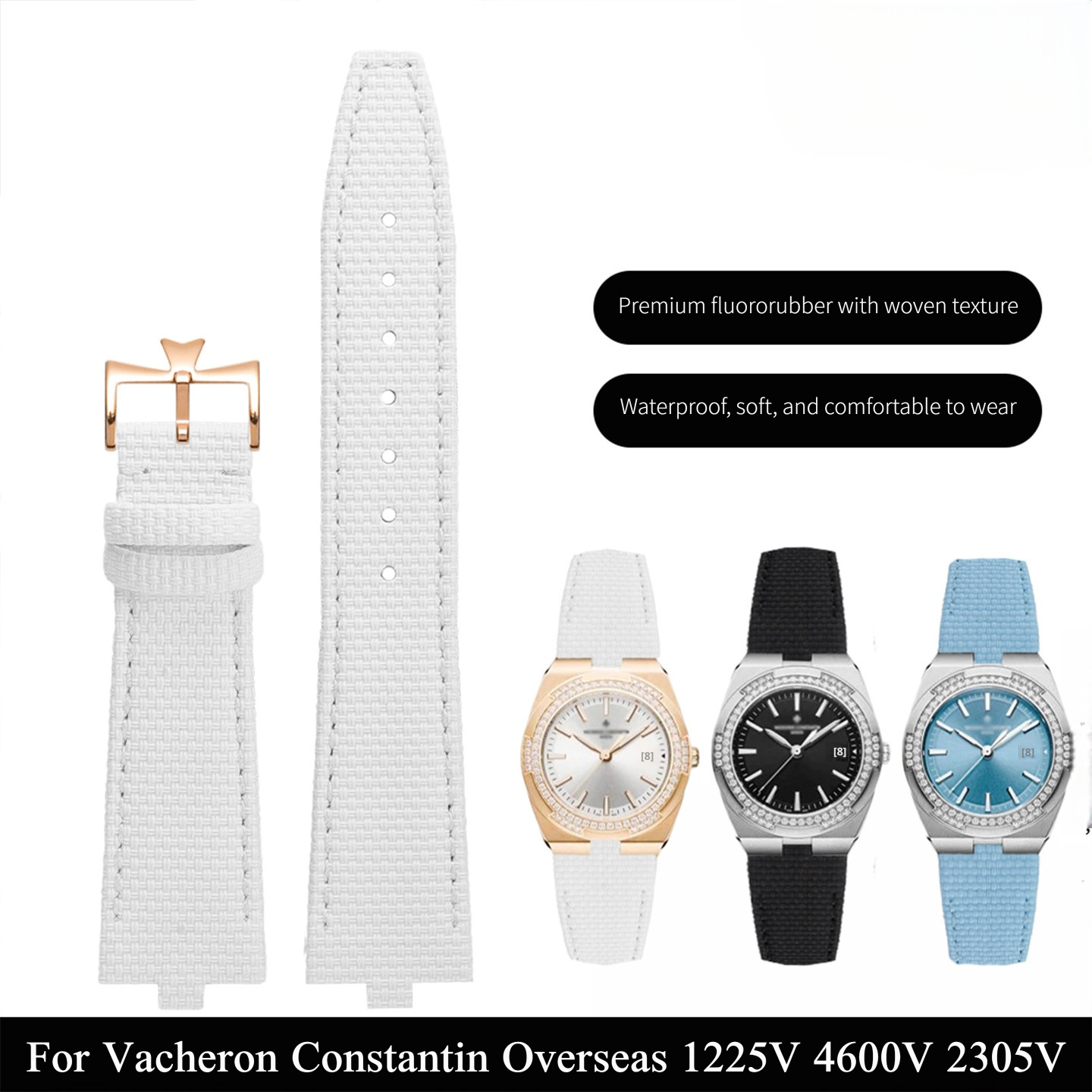 Pulseira de relógio feminina p - Leather Strap Quick Release avaliação e preço