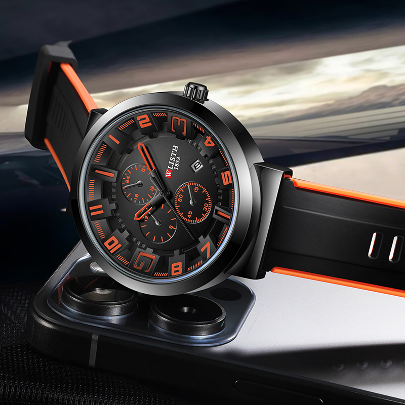 Wlisth retro relógios masculin - Leather Watch Band Men avaliação e preço