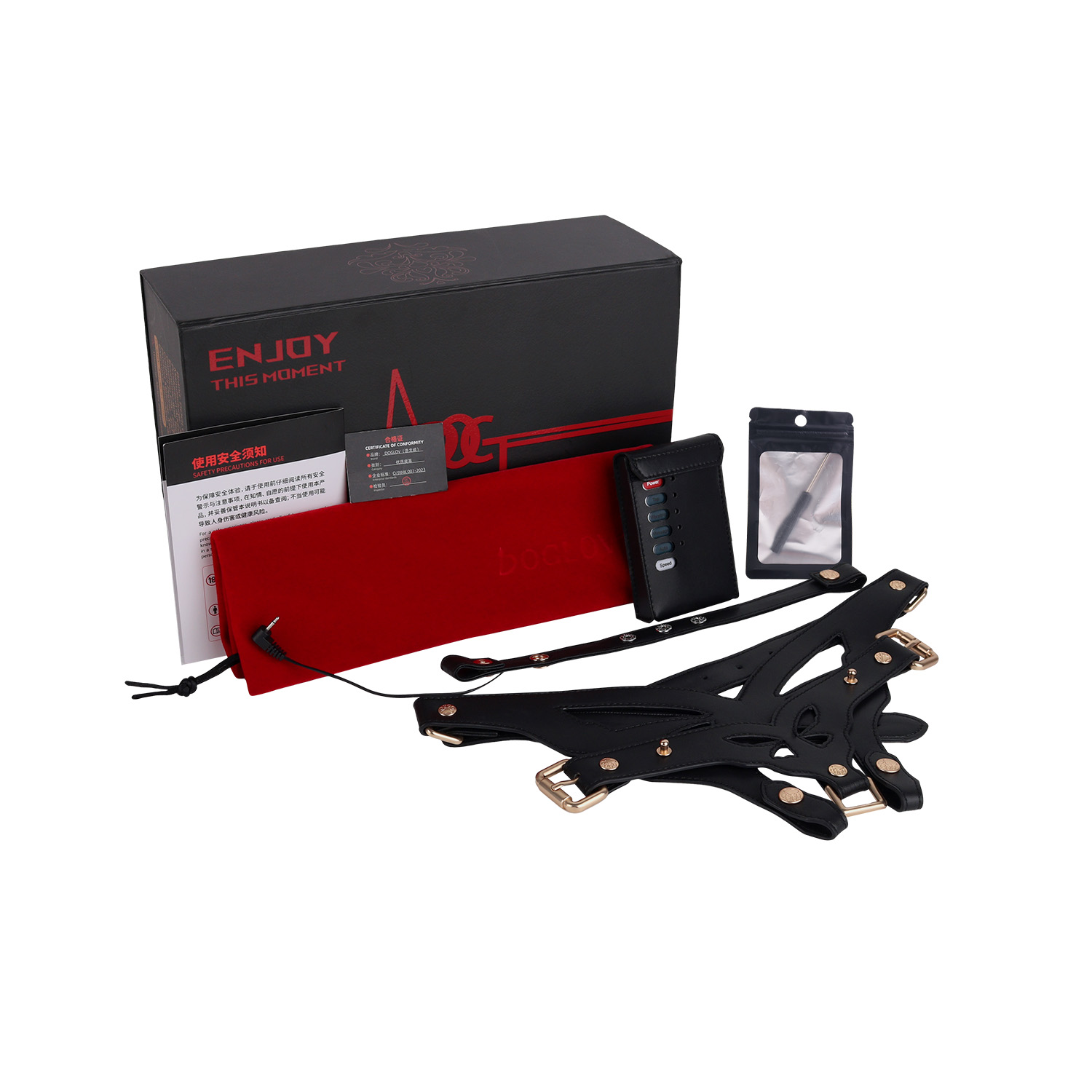 ANOSX Cinto de Castidade Mascu - Leather Strap Quick Release avaliação e preço